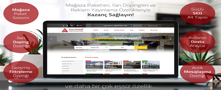 Profesyonel Emlakçı Scripti V2 ile emlak ilanlarınızı daha kolay ekleyebilir ve müşterilerinize daha kolay ulaşım sağlayarak kazancınızı arttırabilirsiniz.